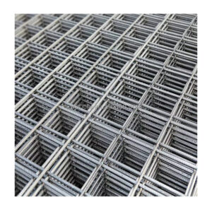 Welded Black Wire Mesh 3-8mm Mesh Reinforcing Mesh for Concrete Reinforcement Road Construction ASTM BS GB Cutting Bending