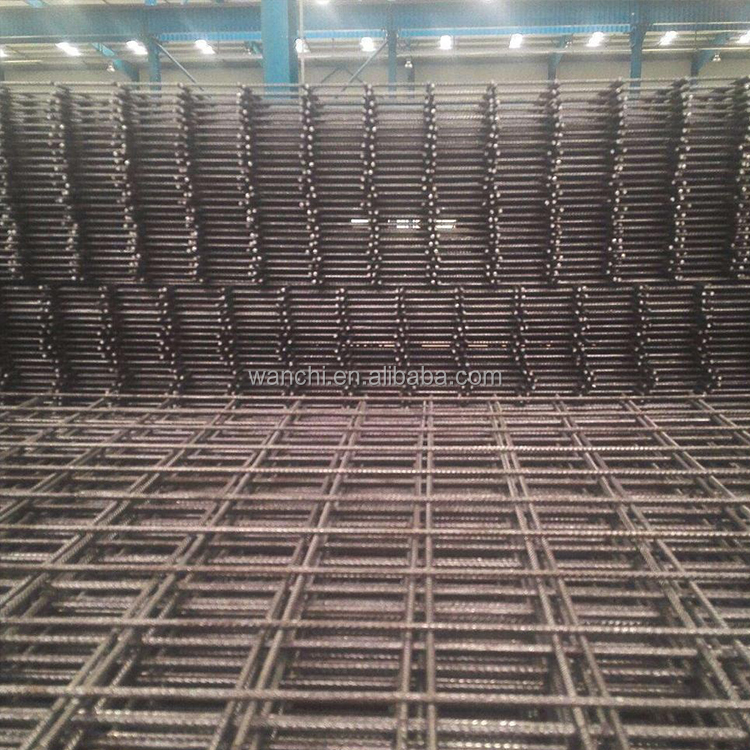 10MM 12MM Reinforcement Steel Mesh SL62 Black Welded Wire Mesh Reinforced 2M*6M Cutting and Bending Services Included