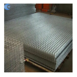 Welded Wire Mesh Panel Low-Carbon Iron Wire Black Color 3-6mm Wire Diameter Construction Use Cutting Service Available